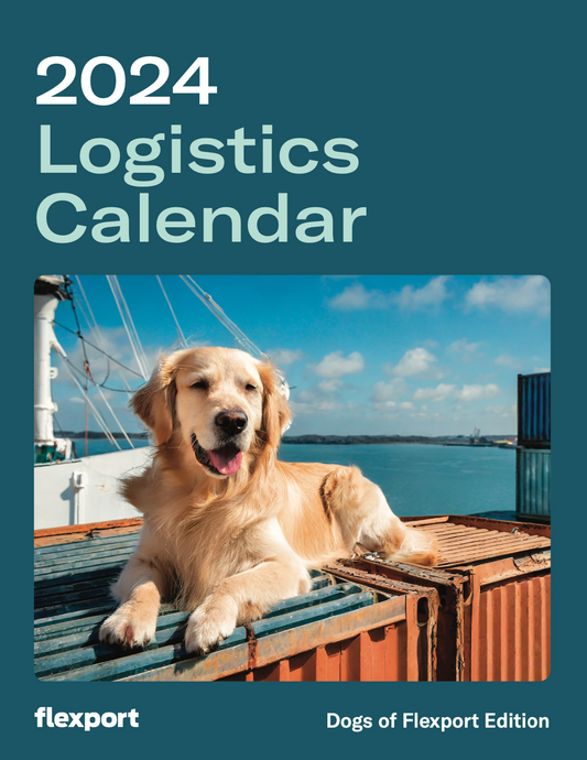 2024 Dogs of Flexport Calendar