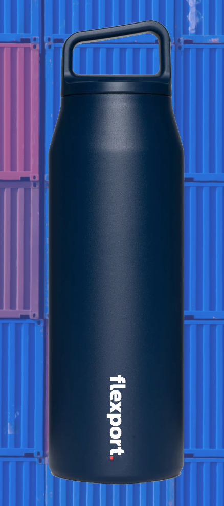 Flexport Navy Miir Water Bottle